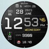 MD131 - Digital watch face Apk