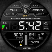 MD170B: Digital watch face Apk