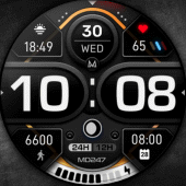 MD247 Digital watch face Apk