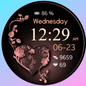 PW08 Heart Bloom Watch Apk