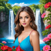 Waterfall Photo Frames Editor Apk