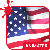 USA Flag Live Wallpaper Theme Apk