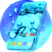 Bubbly Water Wallpaper Theme Apk