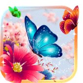 Butterflies Keyboard Wallpaper Apk