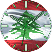 Lebanon Flag Watch Face Apk