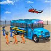 Stickman City Driving Prisoner Bus Transport game Apk