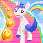 Unicorn Kingdom: Running Games Apk