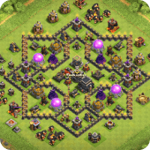 Maps of Coc TH9 Apk