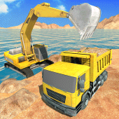 Sand Digger River Excavator Apk