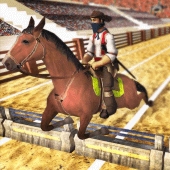 Horse Racing – Horse Jump show : Horse Riding Game Apk