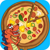 Dino Pizza  - Cooking games Apk