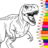 Dino Coloring: Dinosaur games Apk