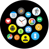 Bubble Cloud Wear OS Launcher Apk