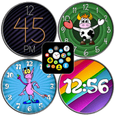 Playful watch face theme pack Apk