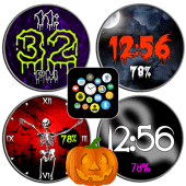 Halloween Watch Face Pack Wear Apk