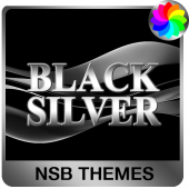 Black Silver Theme for Xperia Apk