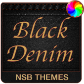 Black Denim Theme for Xperia Apk