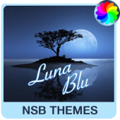 Luna Blu Theme for Xperia Apk