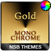 MonoChrome Gold for Xperia Apk