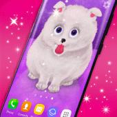 Cute Puppy Live Wallpaper Apk