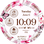 Butterfly Watch Face Apk