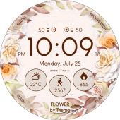 Flower Watch Face Apk