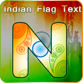 Indian Flag letter: India Independence day 2018 Apk