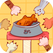 Feed cat! Cute games for kids Apk