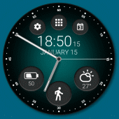 Black Classic Watch Face Apk