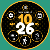 Color Watch Face (by HuskyDEV) Apk