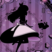 Alice's Nighttime Tea Theme Apk