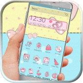 Bowknot Kawaii Kitty Pink Apk