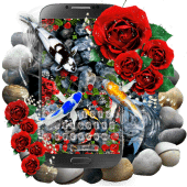 Rose Koi Fish Keyboard Apk