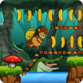 Kong Rush - Banana Run Apk