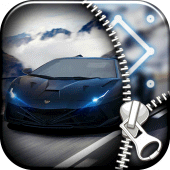 Car Zipper Lock Screen Apk