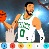 Basketball Paint By Number Apk