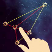 Untangle puzzle astromechanica Apk