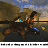 School of dragon the hidden world - PPSSPP Apk