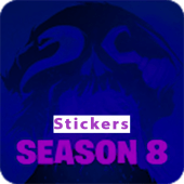 Battle Royale Stickers - Season 8 Apk