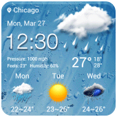 Weather report app& widget ⛅ . Apk