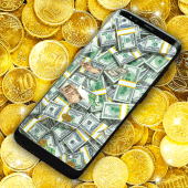 Flying Money Live Wallpaper Apk