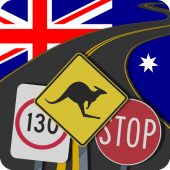 Australia Road (Traffic) Signs Test and Quiz Apk