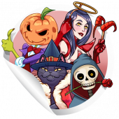 WhatsApp Stickers - Halloween Apk