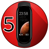 Mi Band 5 WatchFaces Apk