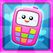 Pink Baby Phone Kids - Number Animal Music Apk