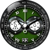 Gray Warrior Knight watch face Apk