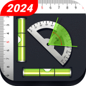 Ruler, Protractor, BubbleLevel Apk