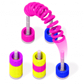 Color Slinky Helical Hoop Sort Apk