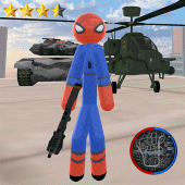 Stickman Spider Rope Hero Gangstar Crime Apk