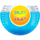 Ambient thermometer in phone Apk